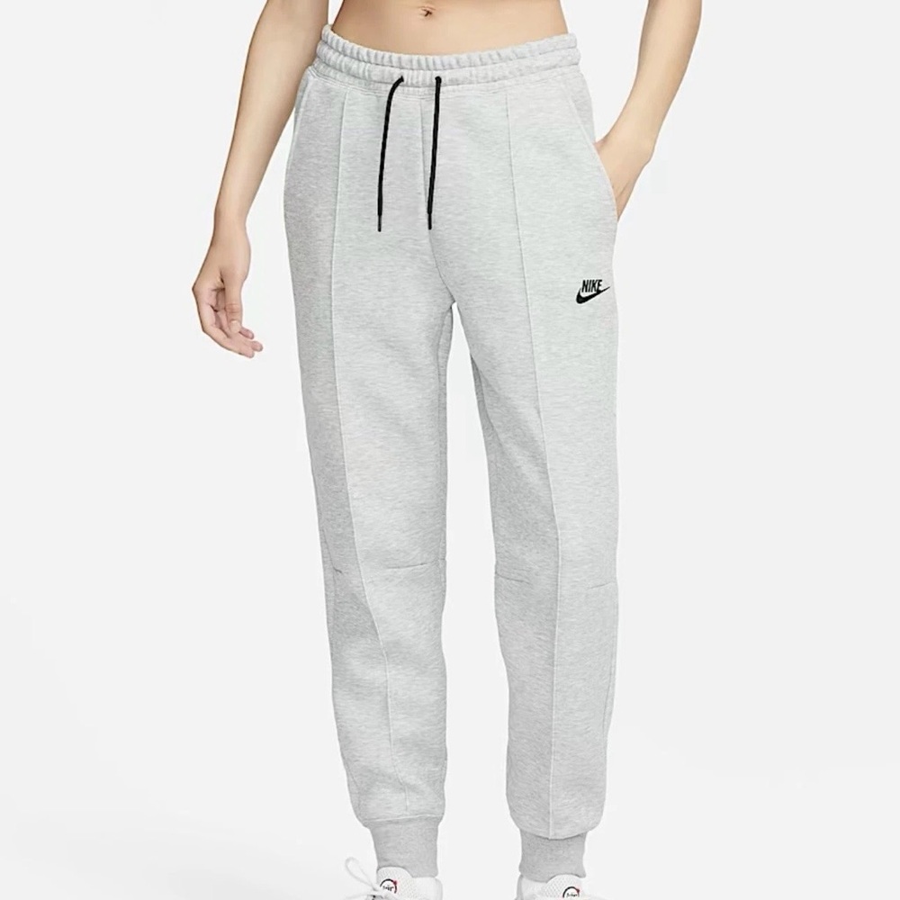 Nike Tech Fleece Dark Grey Heather Black Pants Sweatpants Joggers
